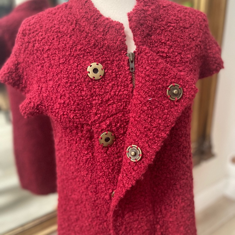 Free People Boucle Lambswool
Mohair Boucle Berry Dress Sz XS - Picture 8 of 12
